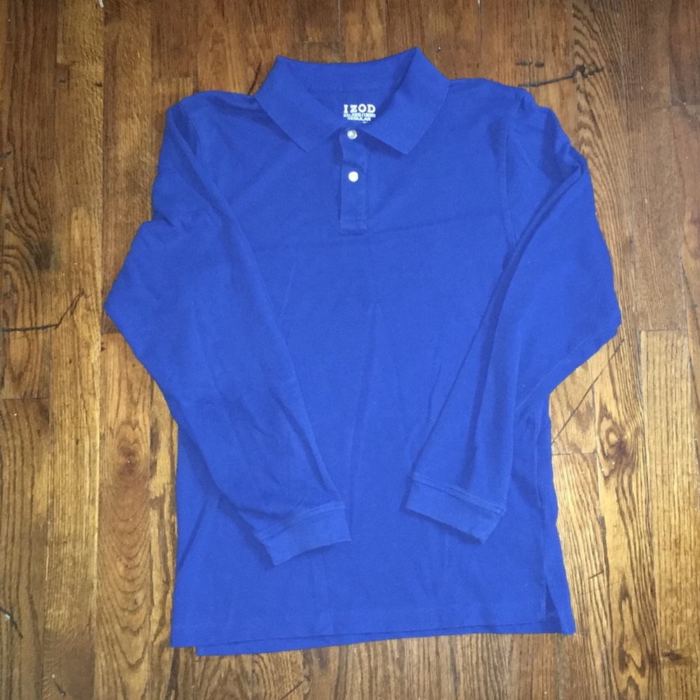 Boys Izod Long Sleeve Polo
